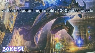 Maßgeschneidertes, hochwertiges 1000-teiliges Puzzle