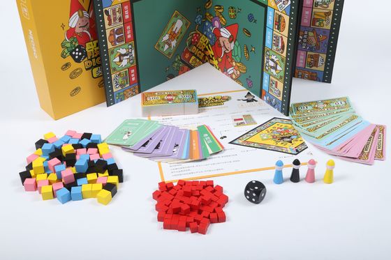 Ein guter Preis. CMYK Druckbrettspiele Custom Logo für Unterhaltung Online