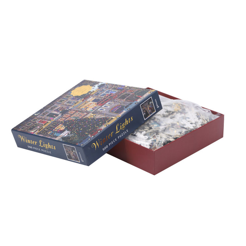 Personalisierte Puzzles mit Farbdruck für alle Altersgruppen