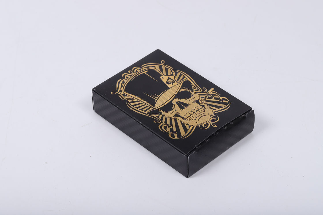 Pantone-Farbe Mausdruck-Spielkarten Online bestellen Matte Schwarz