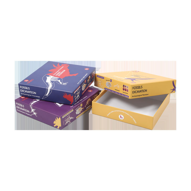 Customisierte klassische schwarze Spielkarte Geschenkbox mit geprägtem Logo für die Lagerung und Geschenk
