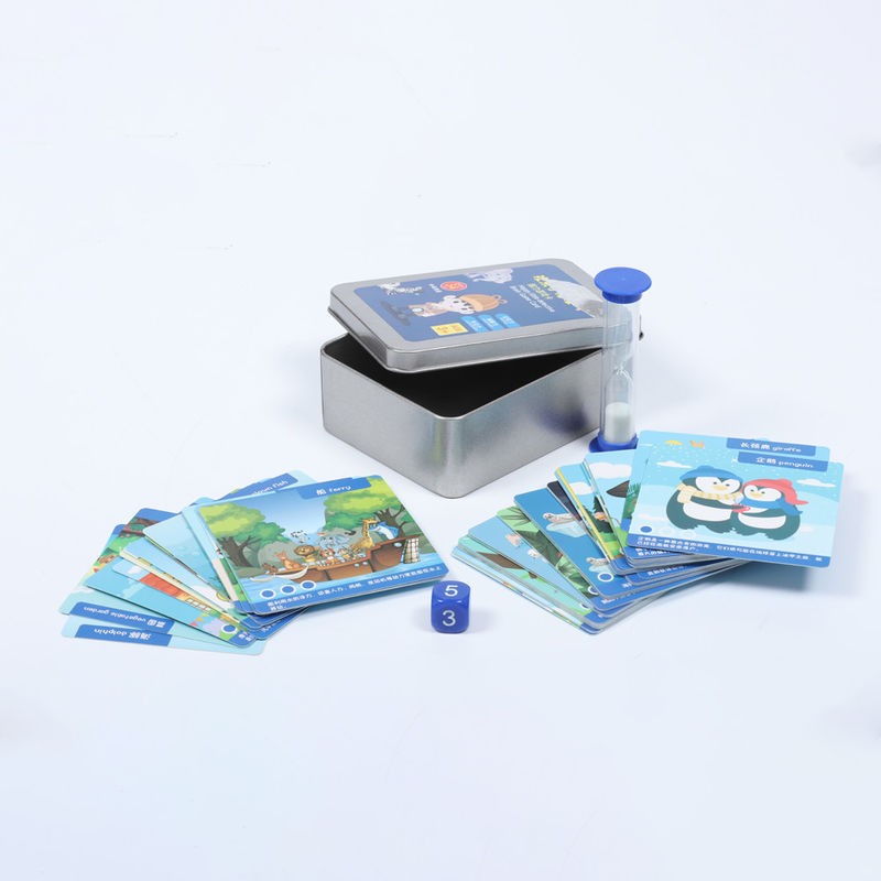 1000-Pc-Spielkarten-Satz in Pokergröße mit bunten Puzzelfon