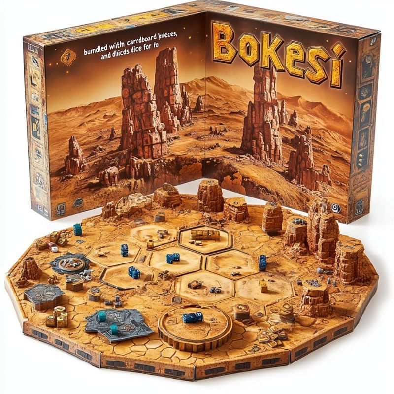 Custom Umweltschonende druckbare Brettspiele Standard- und Custom Artwork Format JPG mit 300 dpi