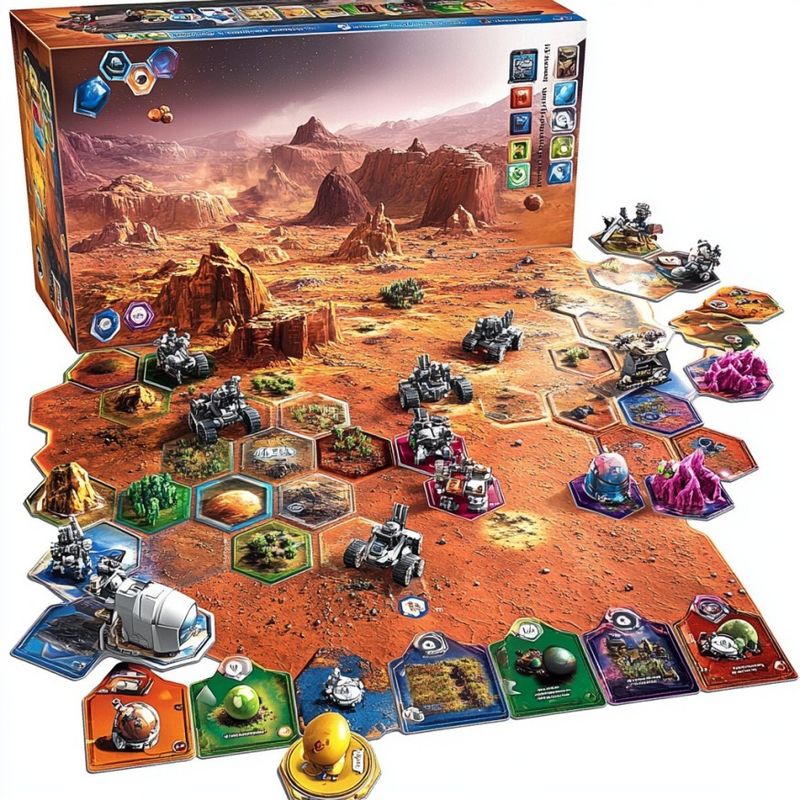 Custom Umweltschonende druckbare Brettspiele Standard- und Custom Artwork Format JPG mit 300 dpi