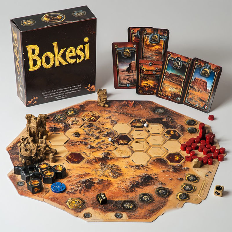Beliebte Brettspielhersteller Großhandel Fabrik Unterhaltung Druckbrettspiele mit benutzerdefiniertem Thema und Hot Stamping Oberflächenveredelung