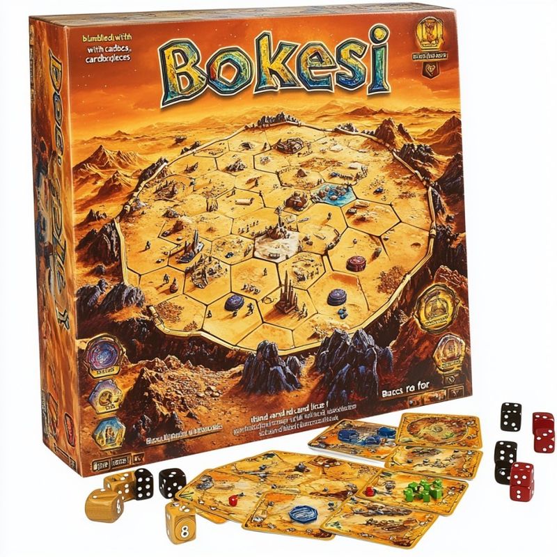 Beliebte Brettspielhersteller Großhandel Fabrik Unterhaltung Druckbrettspiele mit benutzerdefiniertem Thema und Hot Stamping Oberflächenveredelung