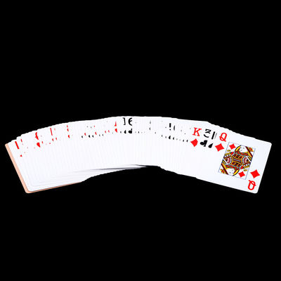 Ein guter Preis. Wasserdichte Plastik-PVC-Pokerkarten für Promotionen ODM Online