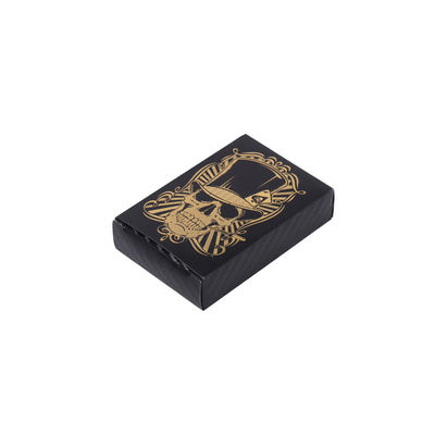 Ein guter Preis. Schwarze PVC-Plastik-Pokerkarten mit Gold und Silber Online