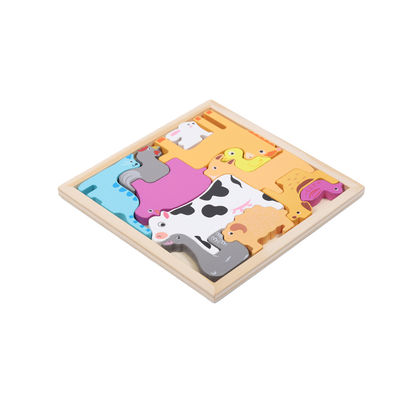 Ein guter Preis. Bildungs 3D Holz Custom Print Puzzles Kreatives Tier Thema Online