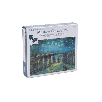 Ein guter Preis. 2000 Stück individuell gedruckte Puzzles Puzzle Weltberühmte Malerei Serie Online