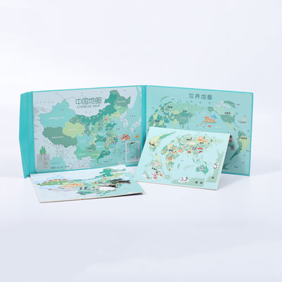 Ein guter Preis. 3D-Magnet Puzzle aus Holz China und Weltkarte Online
