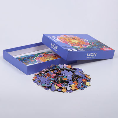 Ein guter Preis. Vollfarbige Rechteck Puzzles aus Pappe für alle Altersgruppen Online
