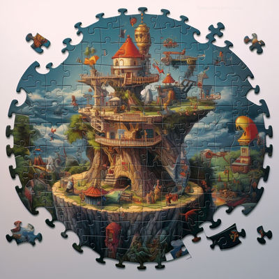 Ein guter Preis. Karton Puzzle für Problemlösungsfähigkeiten Online