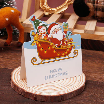 Ein guter Preis. Kreative Weihnachtsmann-Grußkarten Papier Online